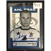 Image 1 : JOHNNY BOWER SIGNED ITG AHL GRAD HOCKEY CARD