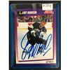 Image 1 : LARRY ROBINSON SIGNED 1991 SCORE HOCKEY CARD
