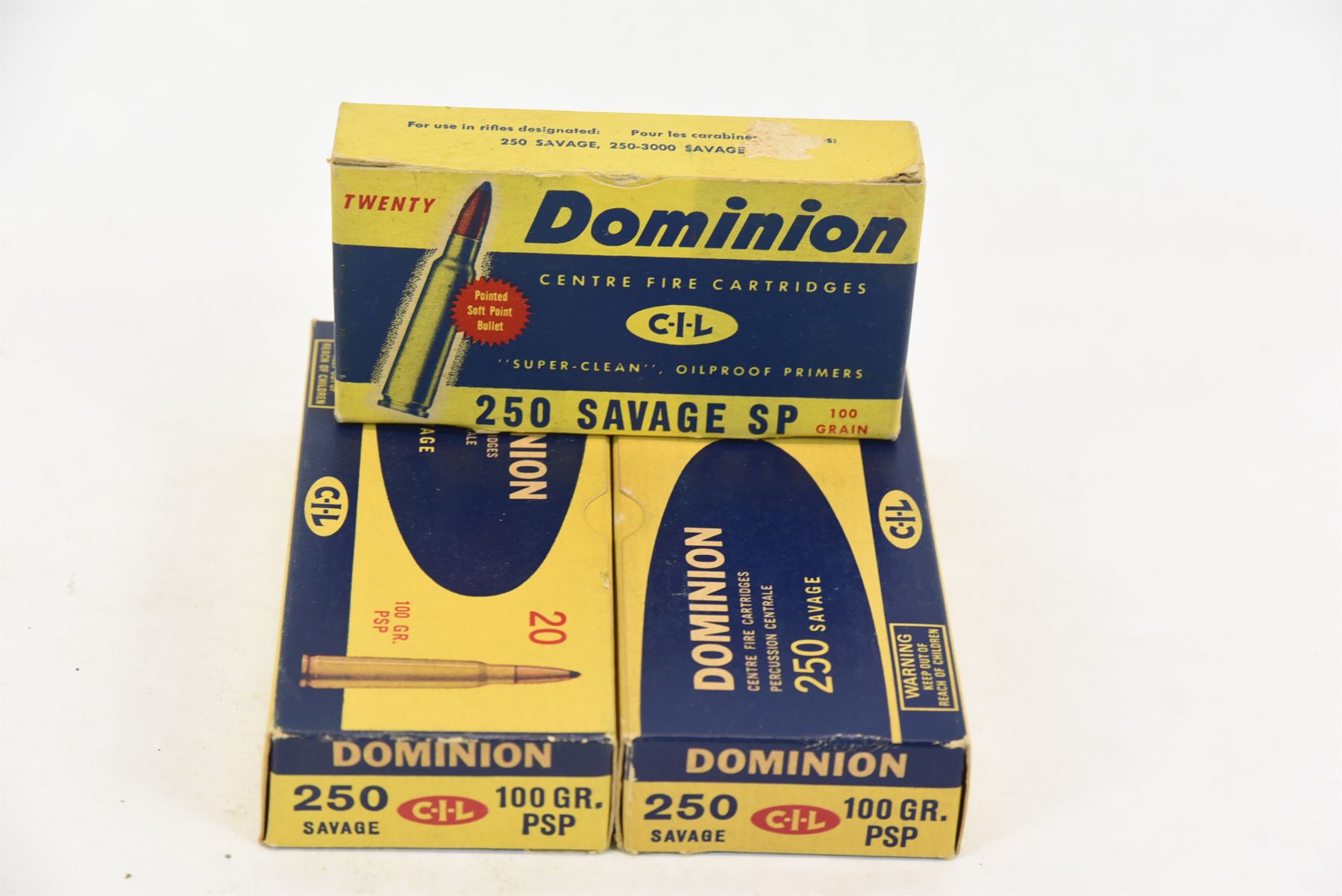 60 Rounds Dominion 100gr .250 Savage Ammunition