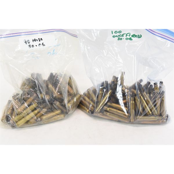 190 Pieces 30.06 Brass