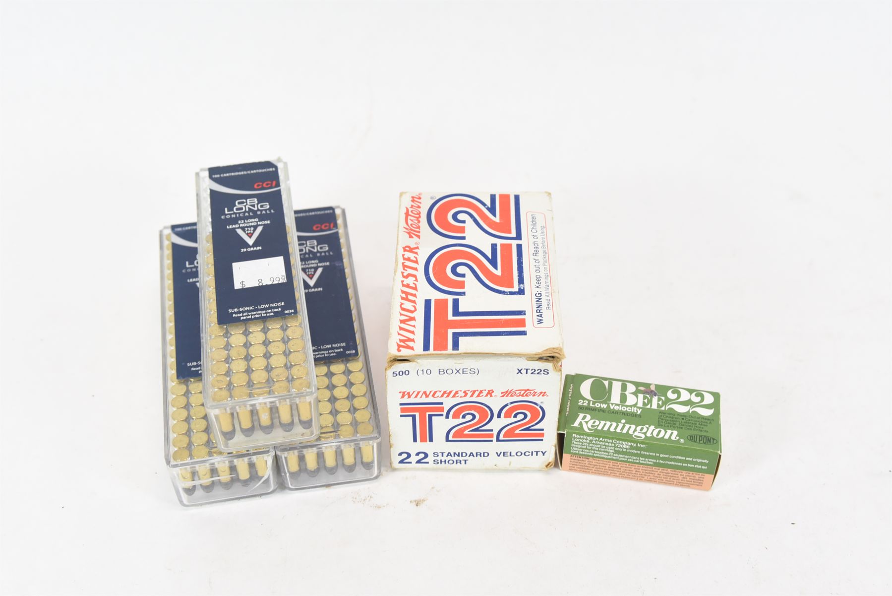 Box Lot 22 Cal Ammunition