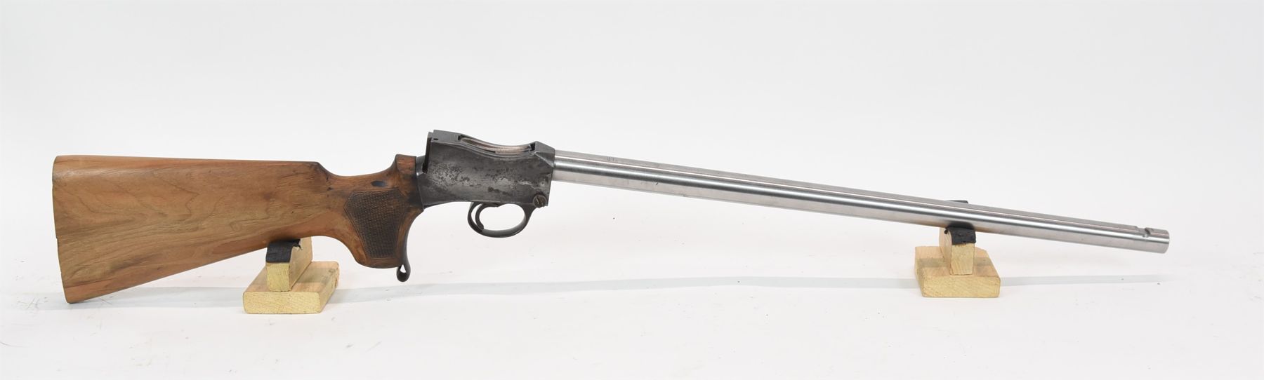 BSA Drop Block Rifle Receiver Stock And New Barrel