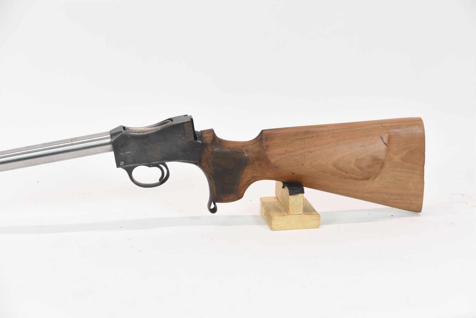 BSA Drop Block Rifle Receiver Stock And New Barrel - Landsborough Auctions