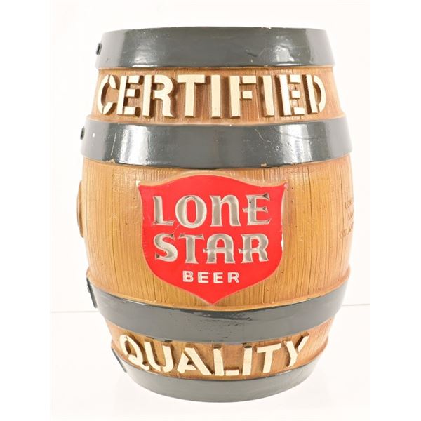 Lone Star Beer Barrel Bank