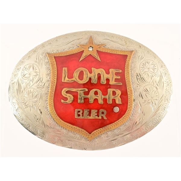 1970's Lone Star Beer Belt Buckle