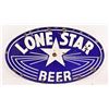 Image 1 : Lone Star Beer Lightning Bolt Porcelain Sign
