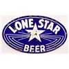 Image 2 : Lone Star Beer Lightning Bolt Porcelain Sign