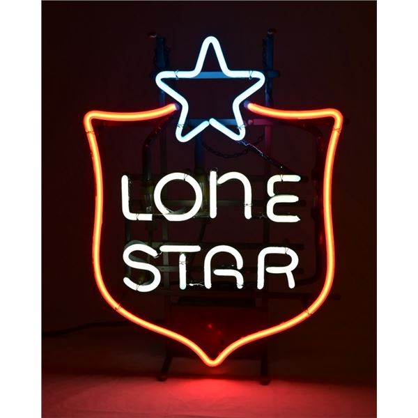 Lone Star Beer Neon Sign