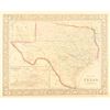 Image 1 : 1860 County Map of Texas