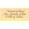 Image 2 : 1880's Texas Governor Signed Arrest Warrant