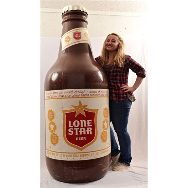 Cherry Springs Dancehall 6ft Lone Star Beer Bottle