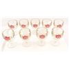 Image 2 : Set of (9) Lone Star Beer Goblets