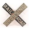 Image 1 : Railroad Crossing Cat-Eye Sign