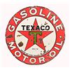 Image 1 : Texaco Double Sided Porcelain Sign