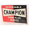 Image 2 : Champion Spark Plug Flange Sign