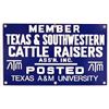 Image 1 : Texas A&M Cattleraiser's Assoc. Porcelain Sign