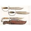 Image 1 : Collection of (3) Early Mexican Fighting Knives