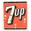 Image 1 : Vintage 7-Up Porcelain Sign