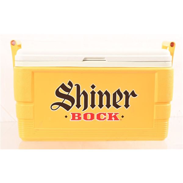 Vintage Promotional Shiner Igloo Cooler