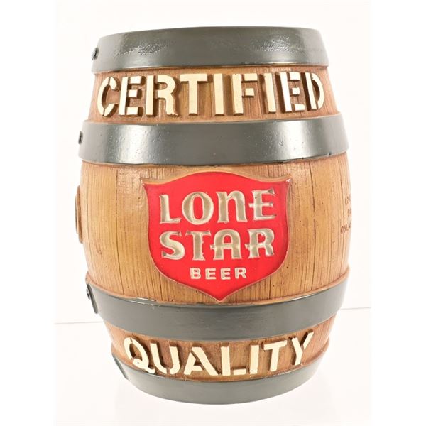 Lone Star Beer Barrel Bank