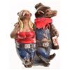 Image 1 : Lone Star Beer Chalkware Armadillo Sculpture