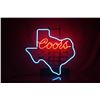 Image 3 : Coors Beer "Texas" Flashing Neon