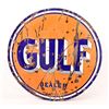 Image 2 : Gulf Dealer Double Sided Porcelain Sign
