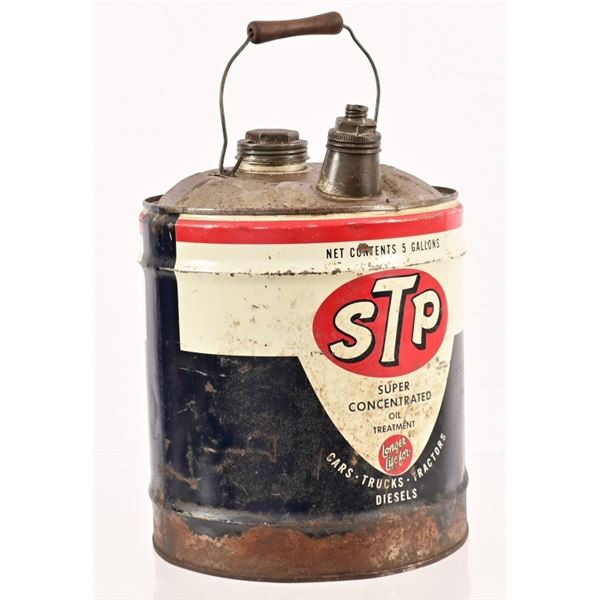 Collection of (3) Vintage 5 Gallon Oil Cans