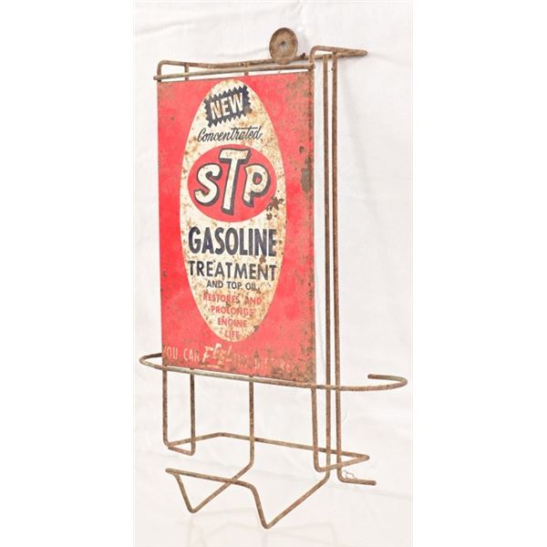 Vintage STP Gas Treatment Tin Store Display