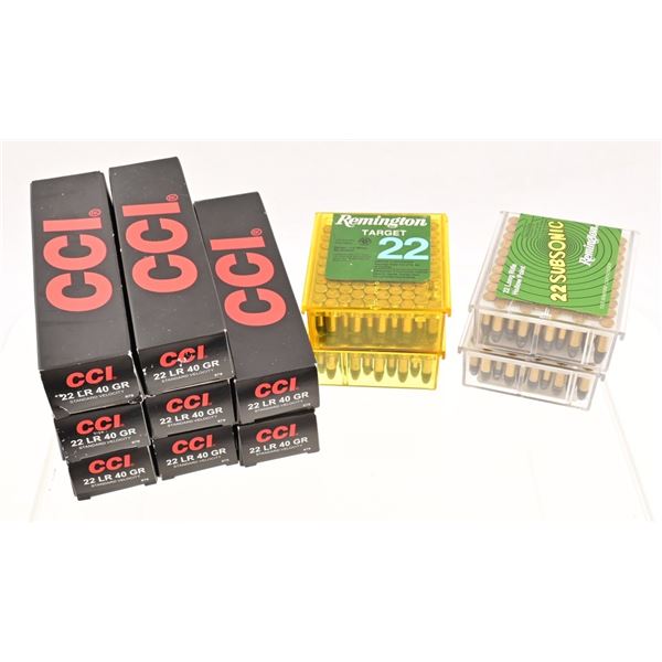 (1200) rounds .22 Long Rifle Ammunition