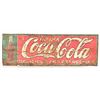 Image 1 : Embossed Tin Coca Cola Bottle Sign