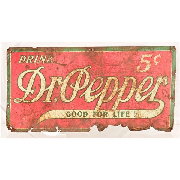 Dr Pepper Tin Sign