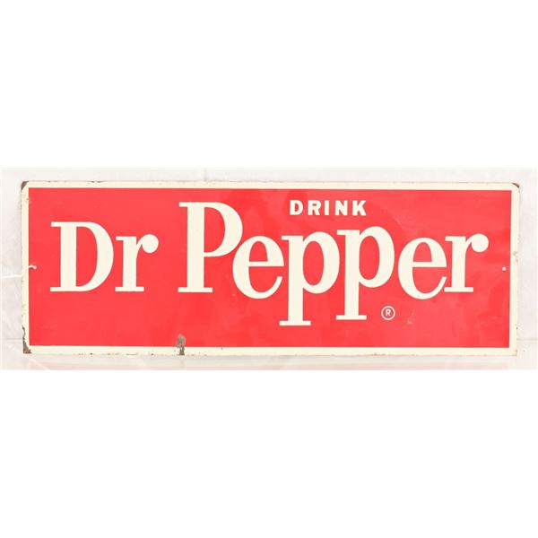 Vintage Dr Pepper Tin Sign