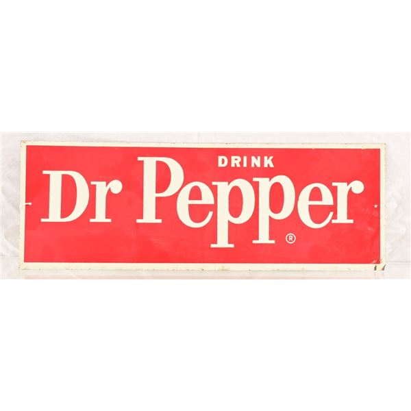 Vintage Dr Pepper Tin Sign