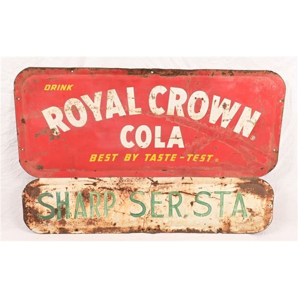 Royal Crown Cola Tin Sign