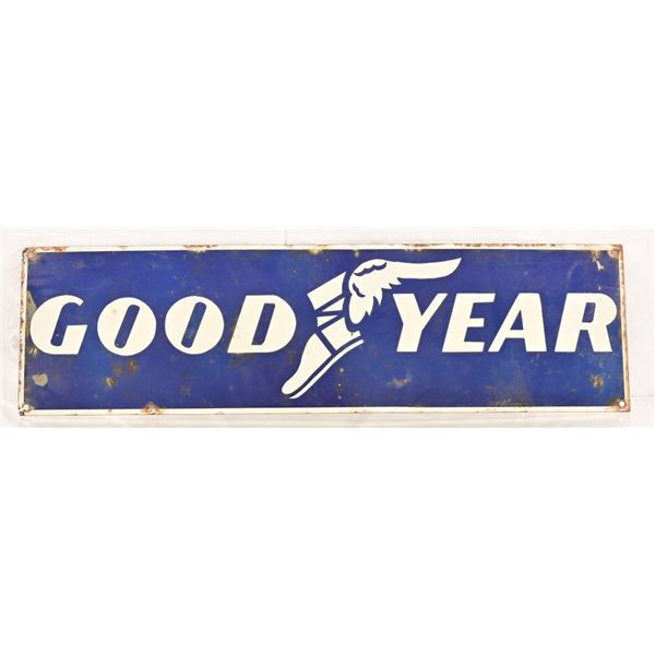 Vintage Good Year Porcelain Sign