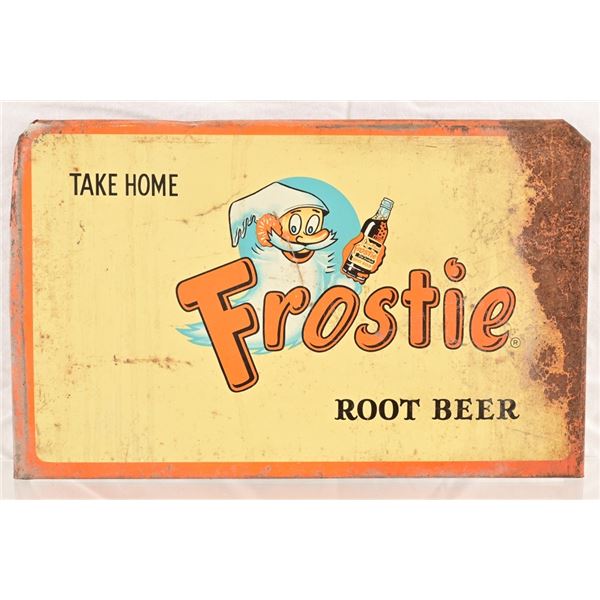 Vintage Frostie Root Beer Tin Sign