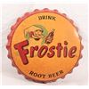 Image 1 : Frostie Root Beer Tin Bottlecap Sign