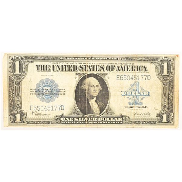 1923 $1.00 Silver Certificate