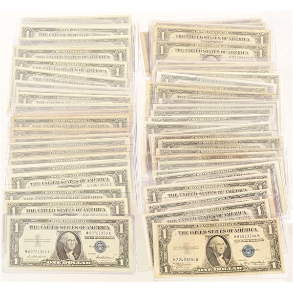 (57) $1 Silver Certificates-Blue Seal