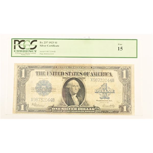 1923 $1 Silver Certificate