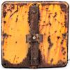 Image 2 : Dead End Cats Eye Reflector Heavy Metal Sign