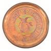 Image 1 : Lone Star Brewing Co. Copper Serving Tray