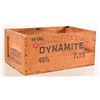 Image 3 : Dynamite Blasting Porcelain Sign, Crate, & Tin