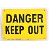 Image 3 : (2) Porcelain Danger Signs