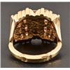 Image 4 : Ladies 14kt Gold Vintage Diamond Ring