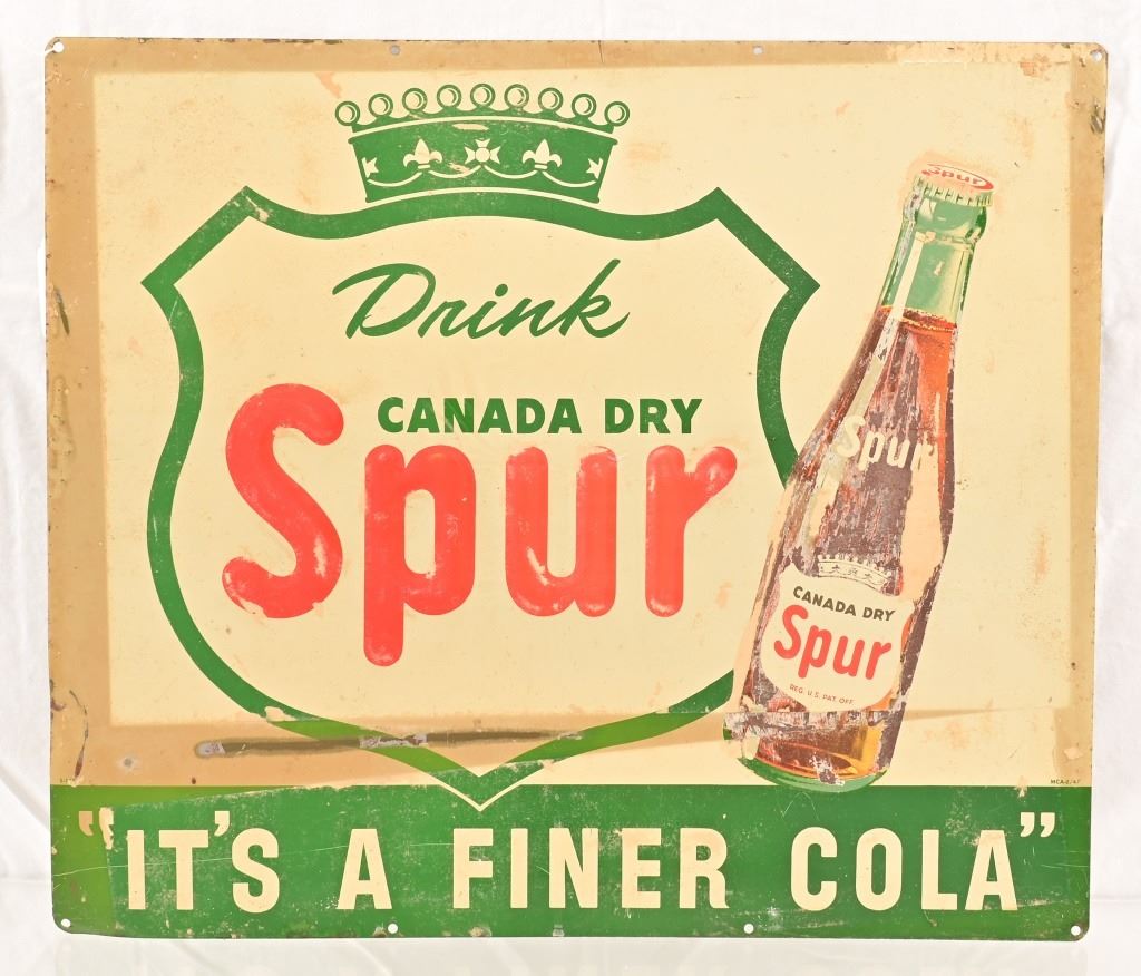 Vintage Canada Dry Tin Sign