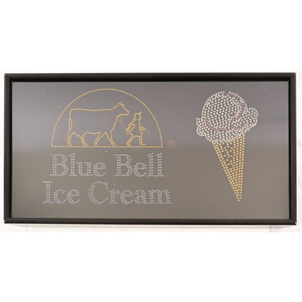 1990's Blue Bell Ice Cream Lighted Sign