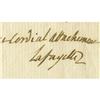 Image 2 : Marquis de Lafayette Autograph Letter Signed