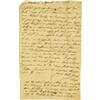 Revolutionary War Deserter Manuscript Document